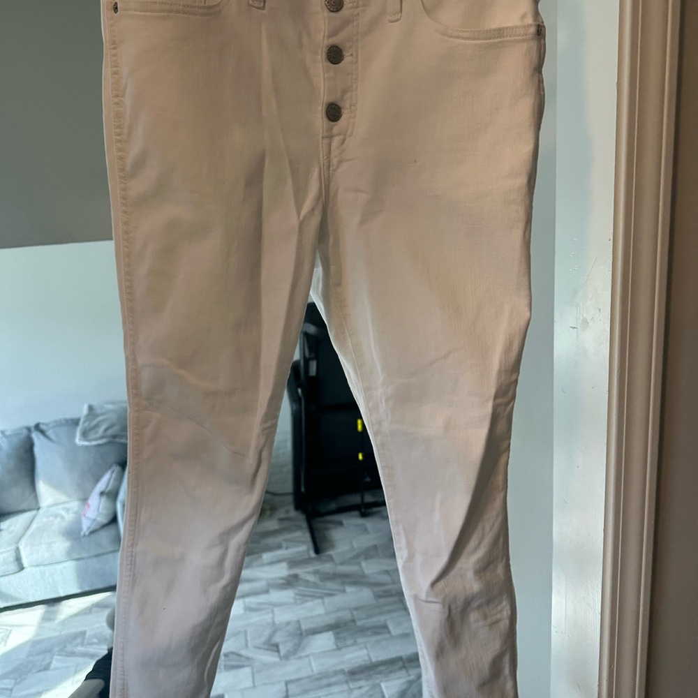 Madewell Women's Skinny Jeans in Cream